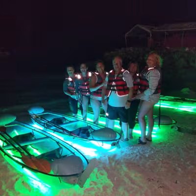 night activity four seasons anguilla glow kayaks