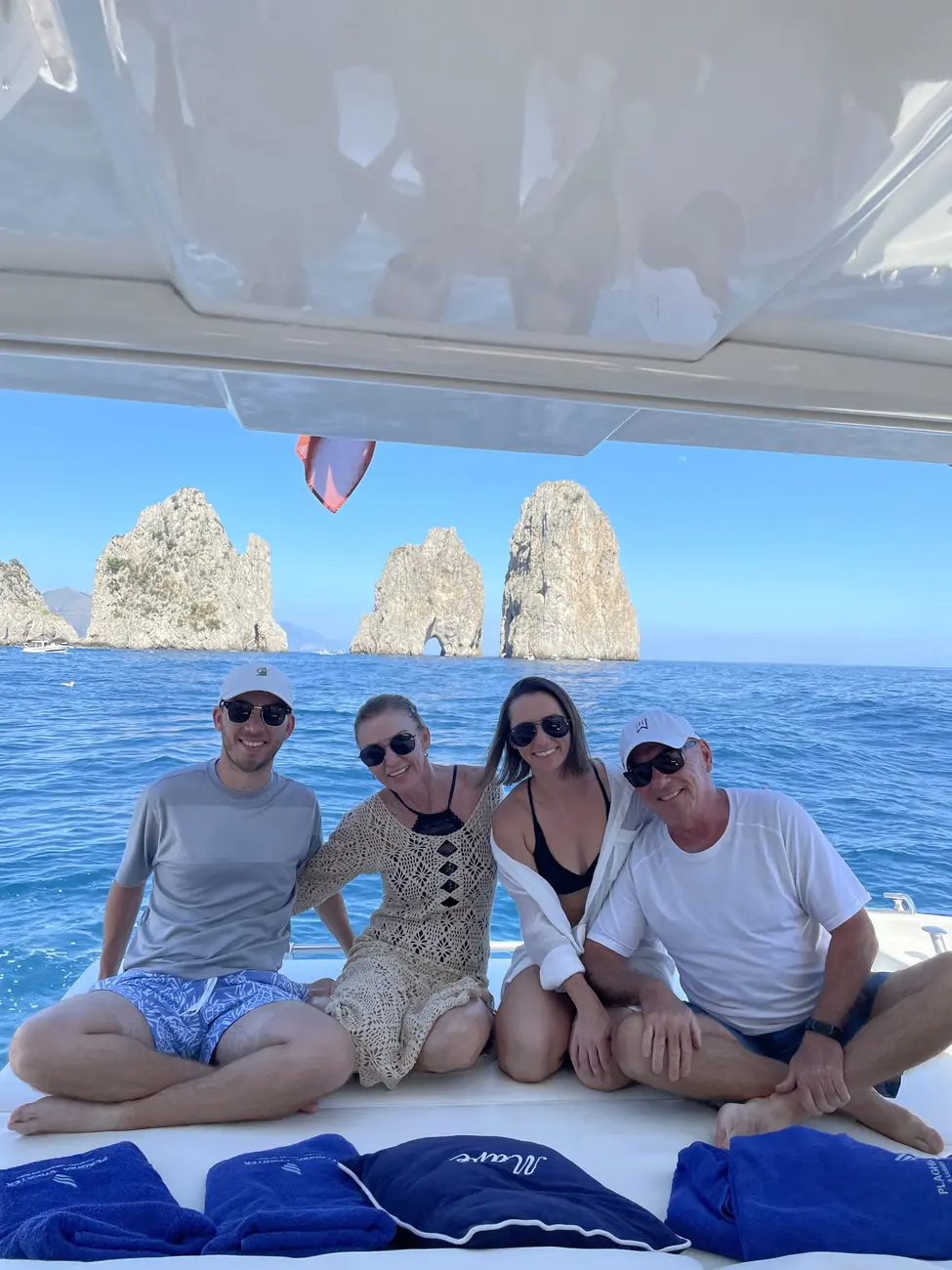 family photo in Naples